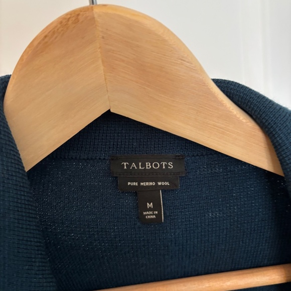 Talbots structured sweater cardigan size M - Picture 4 of 5